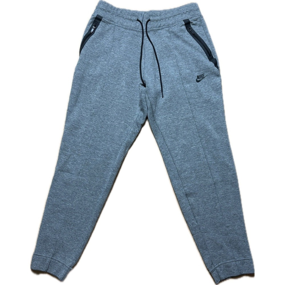 Nike Tech Fleece Joggers Pants Women's Gray Carbon Heather Size L Athletic